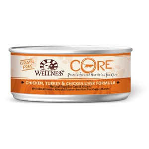 Wellness CORE Grain Free Cat Canned 24/5.5 oz Case wellness, grain free, core, Cat food, canned, cat